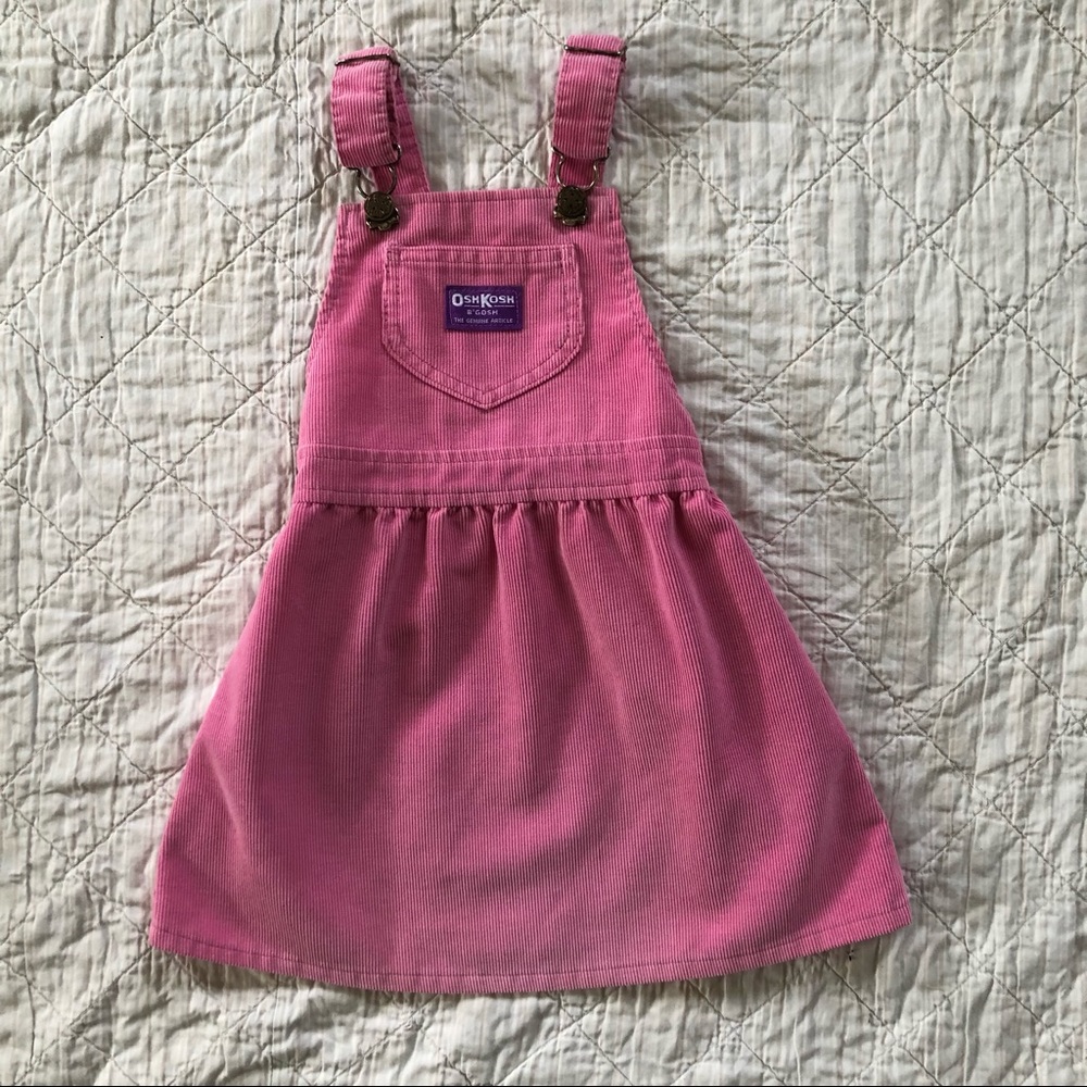 OshKosh | Vintage Pink Corduroy Jumper